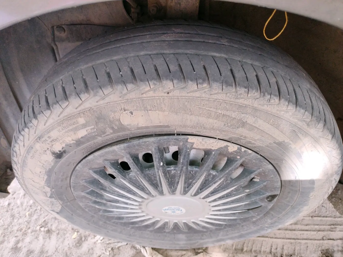 2024 Maruti New Wagon-R LXI CNG 1.0, CNG, Manual, 67,569 km, tyre