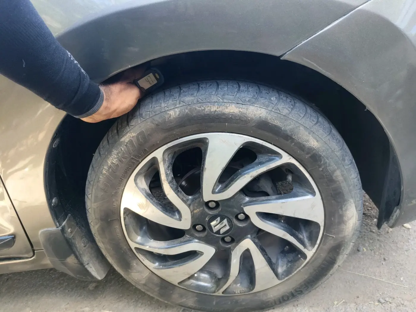 2020 Maruti Baleno ZETA CVT PETROL 1.2, Petrol, Automatic, 73,671 km, tyre