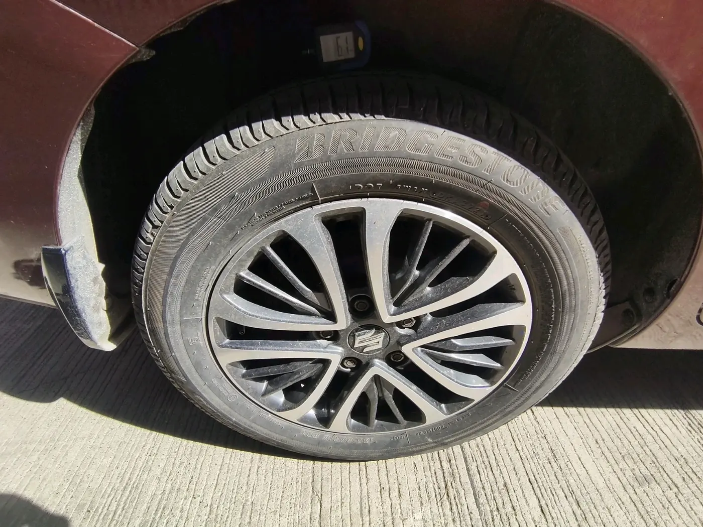 2021 Maruti Ertiga VXI SHVS, Petrol, Manual, 21,694 km, tyre