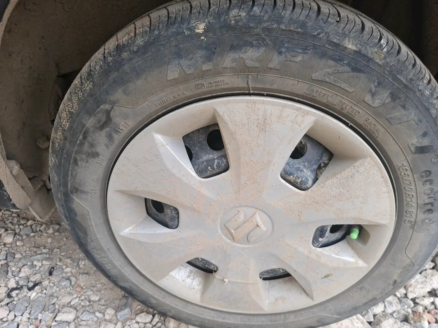 2022 Maruti New Wagon-R VXI CNG 1.0, CNG, Manual, 29,822 km, tyre
