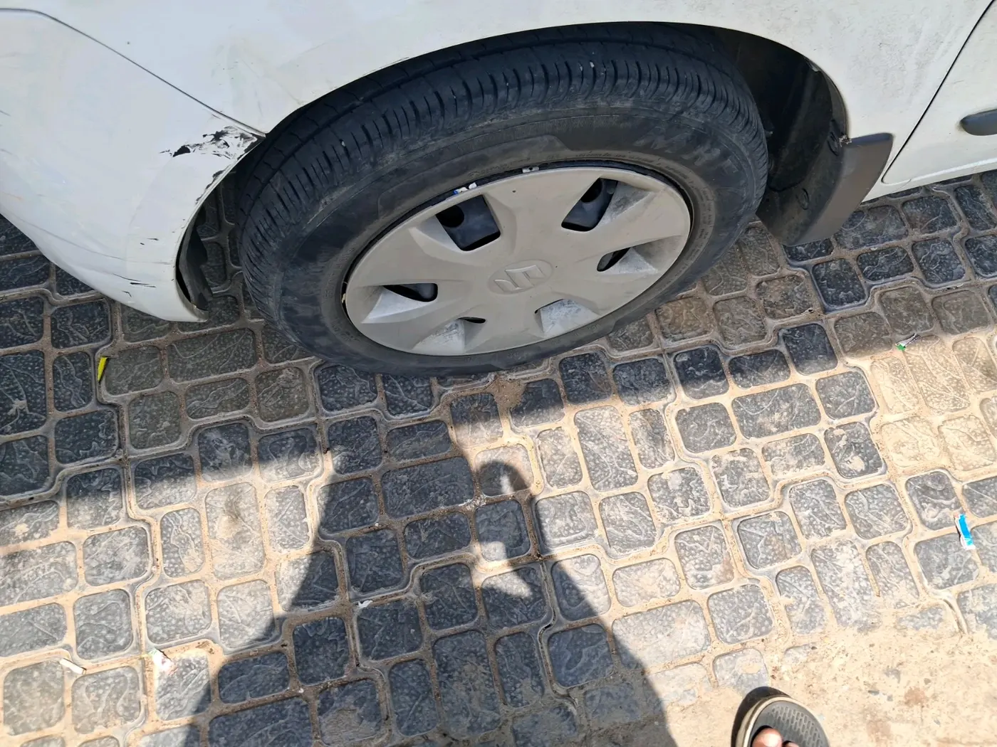 2023 Maruti New Wagon-R VXI CNG 1.0, CNG, Manual, 63,482 km, tyre