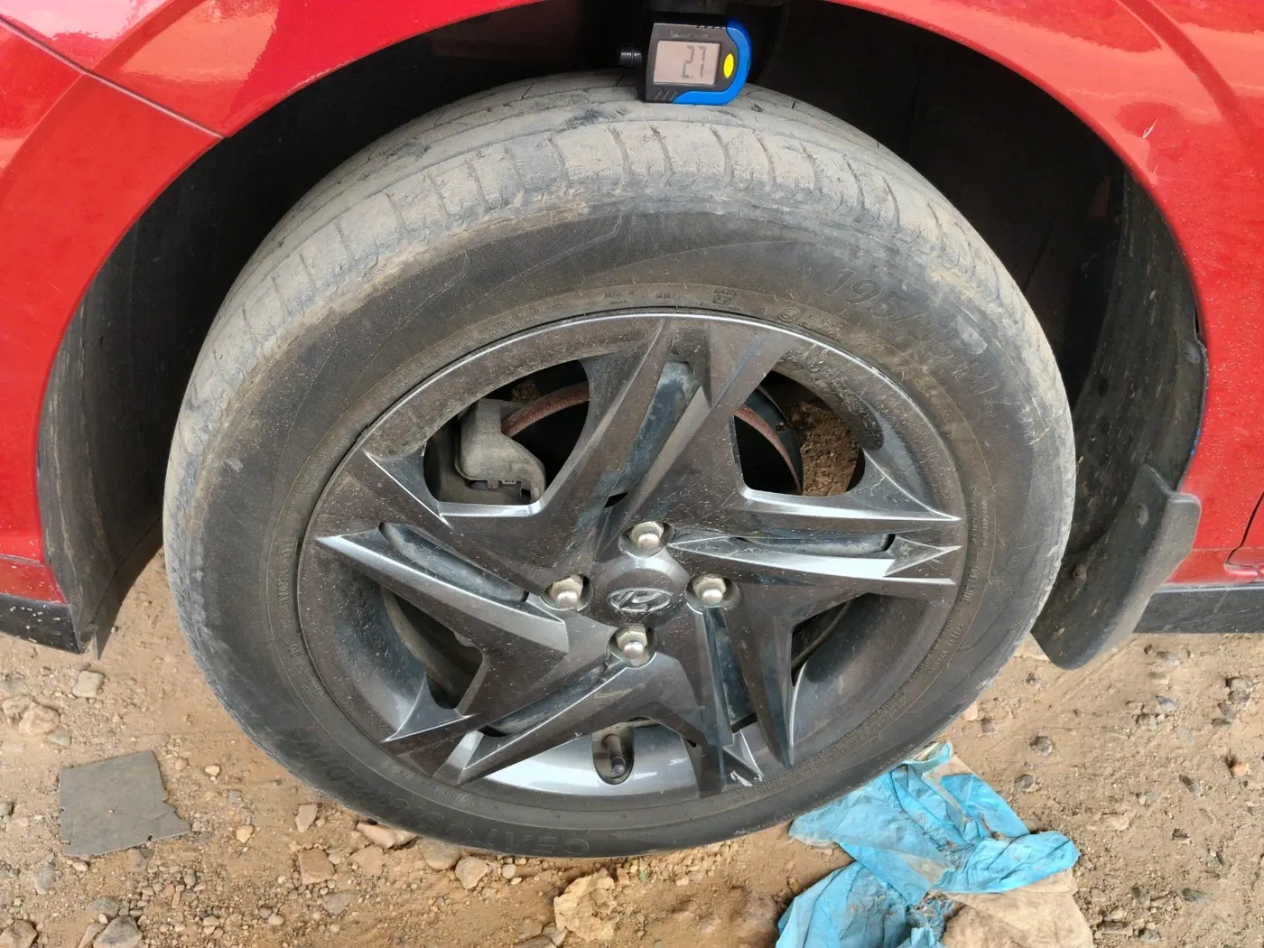 2022 Hyundai NEW I20 SPORTZ 1.5 MT, Diesel, Manual, 45,002 km, tyre