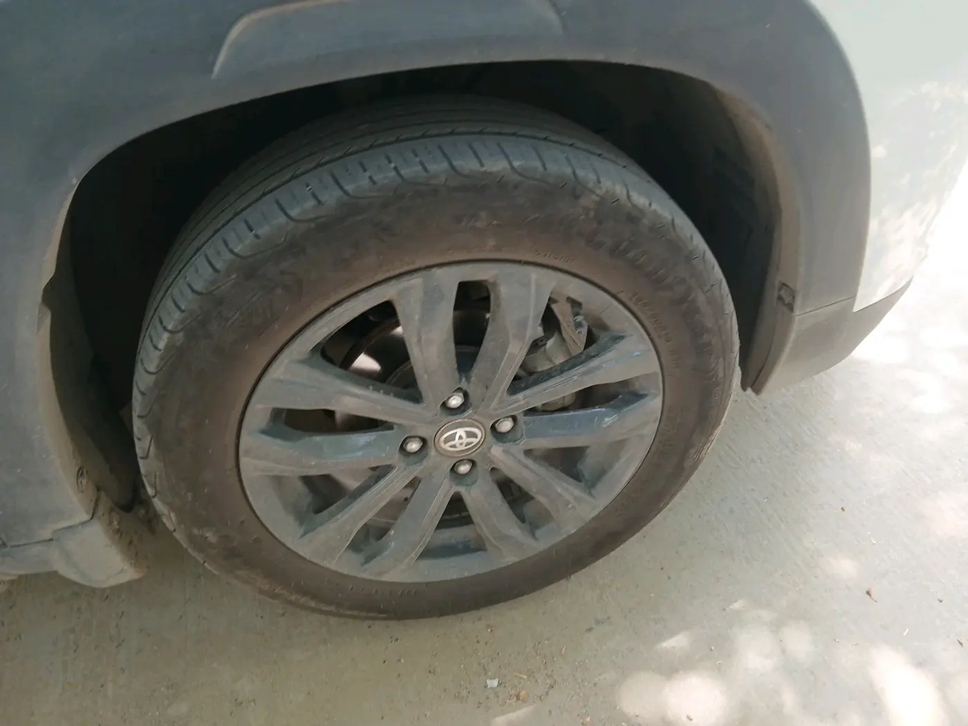 2025 Toyota Urban Cruiser Taisor S Plus 1.2 Petrol AMT, Petrol, Automatic, 61,023 km, tyre