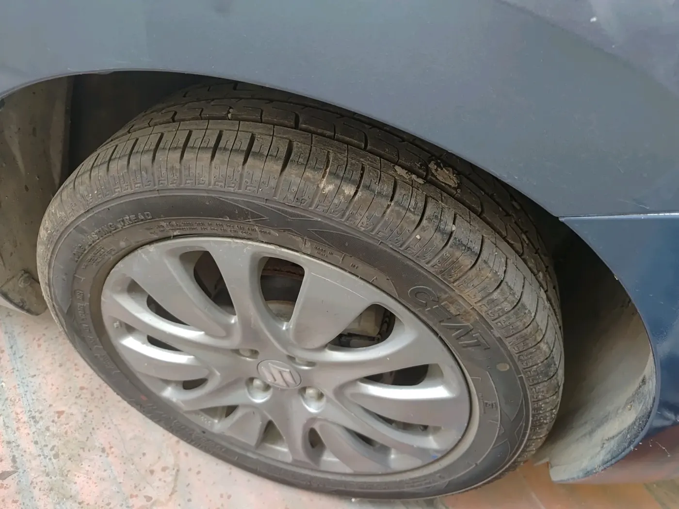 2018 Maruti Baleno ZETA PETROL 1.2, Petrol, Manual, 77,639 km, tyre