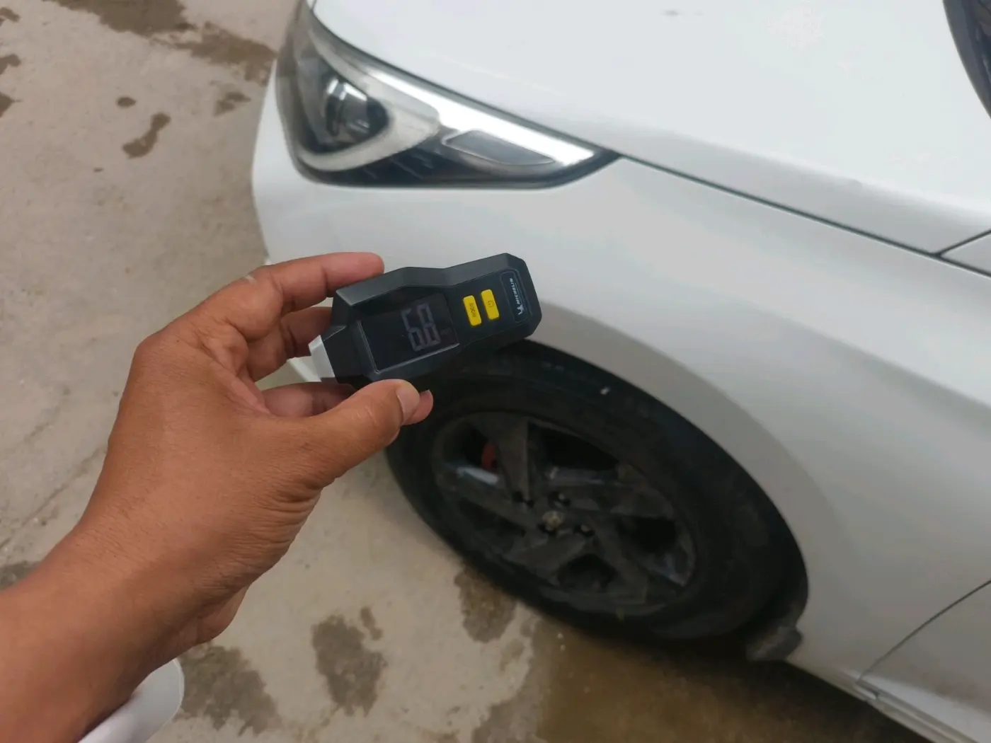2021 Hyundai Verna SX 1.5 VTVT, Petrol, Manual, 80,820 km, tyre