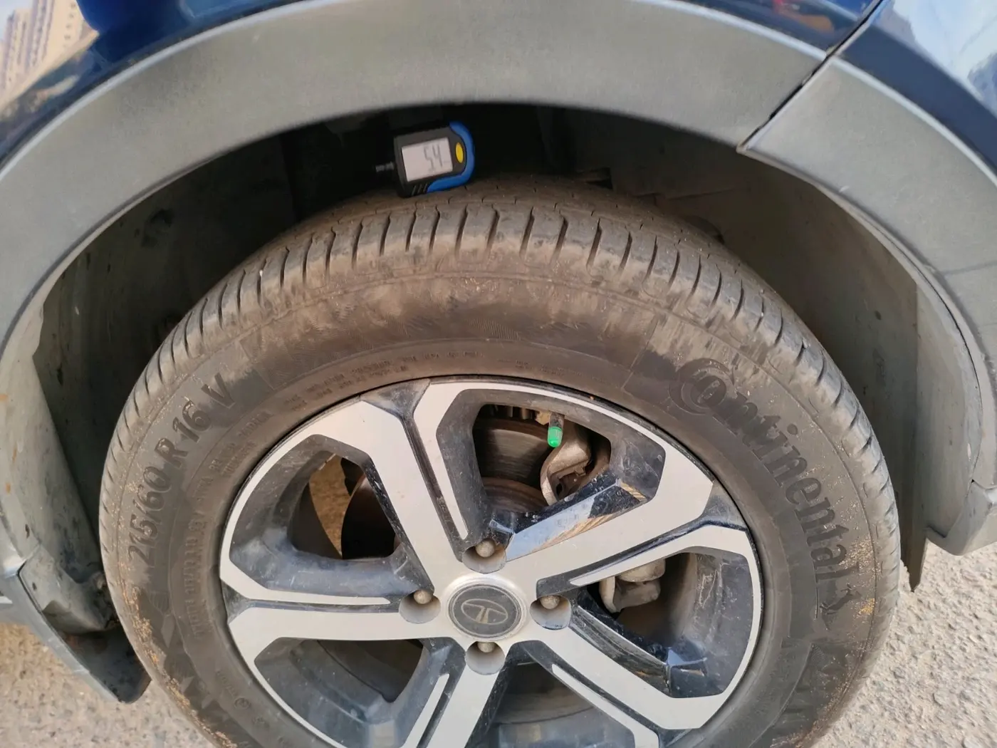 2022 Tata NEXON XZ PLUS DIESEL, Diesel, Manual, 72,803 km, tyre