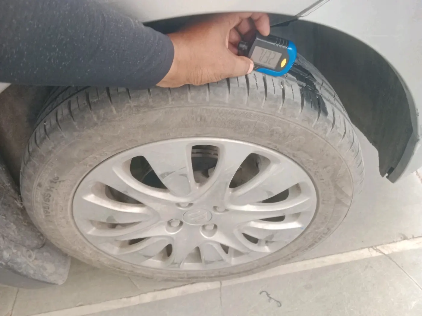 2018 Maruti Baleno ALPHA PETROL 1.2, Petrol, Manual, 6,032 km, tyre