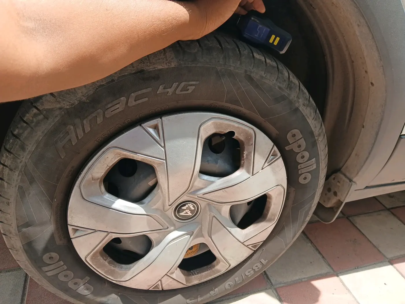 2022 Tata PUNCH ADVENTURE MT, Petrol, Manual, 56,207 km, tyre