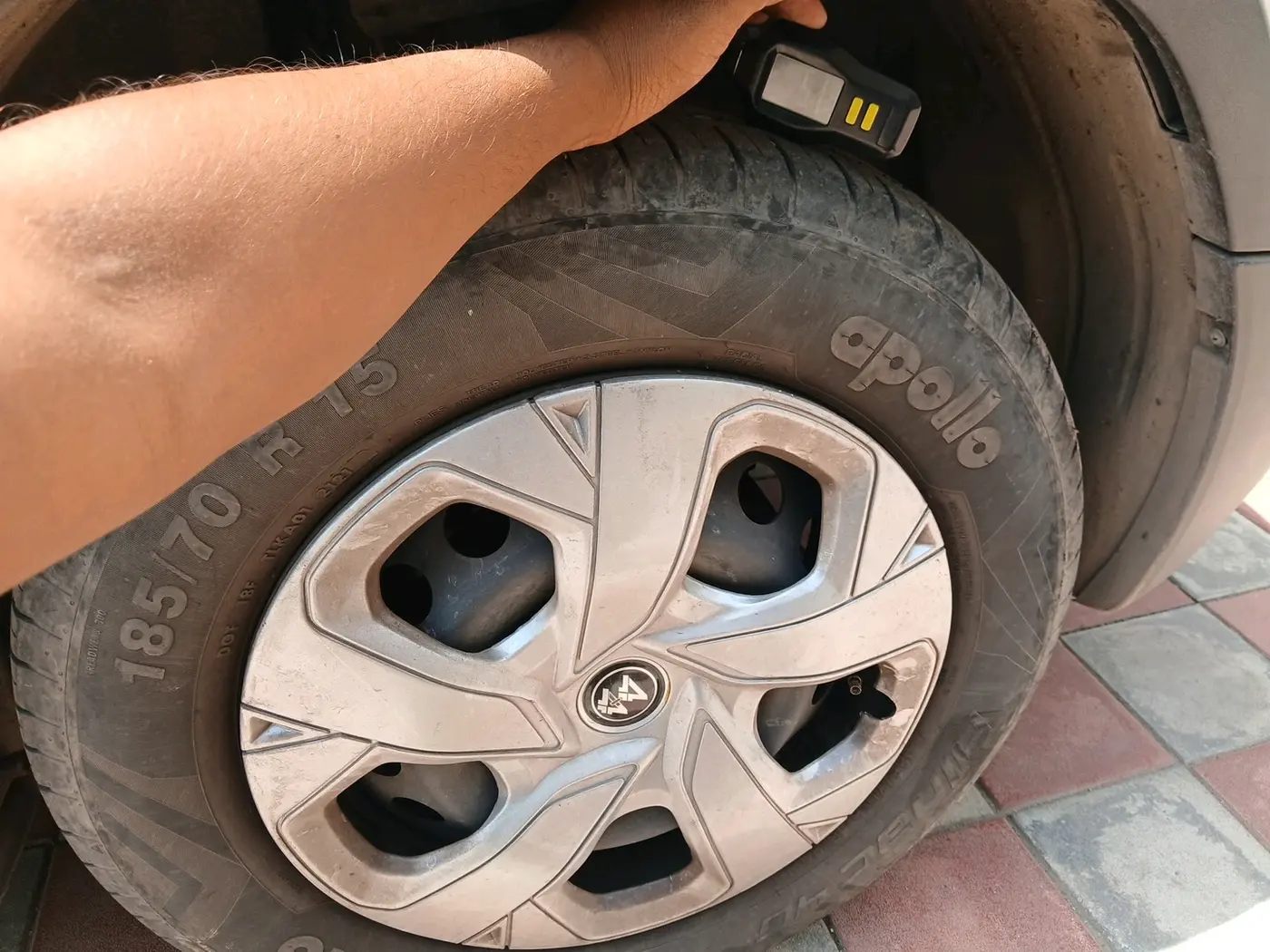 2022 Tata PUNCH ADVENTURE MT, Petrol, Manual, 56,207 km, tyre