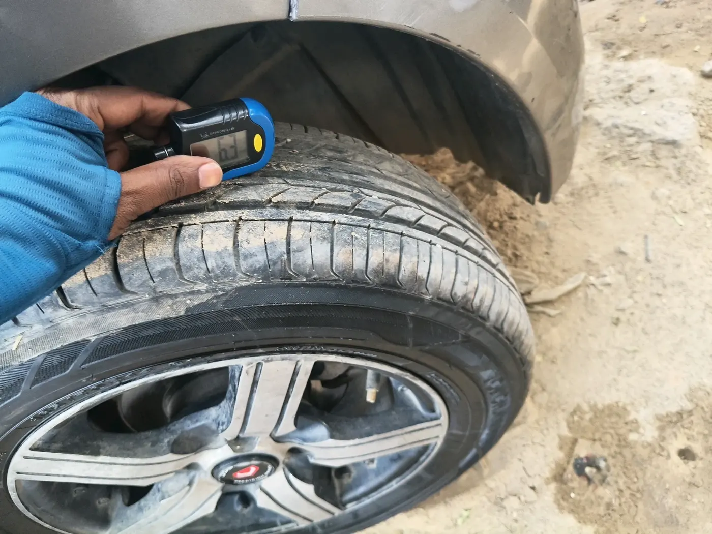 2022 Maruti New Wagon-R LXI CNG 1.0, CNG, Manual, 1,17,836 km, tyre