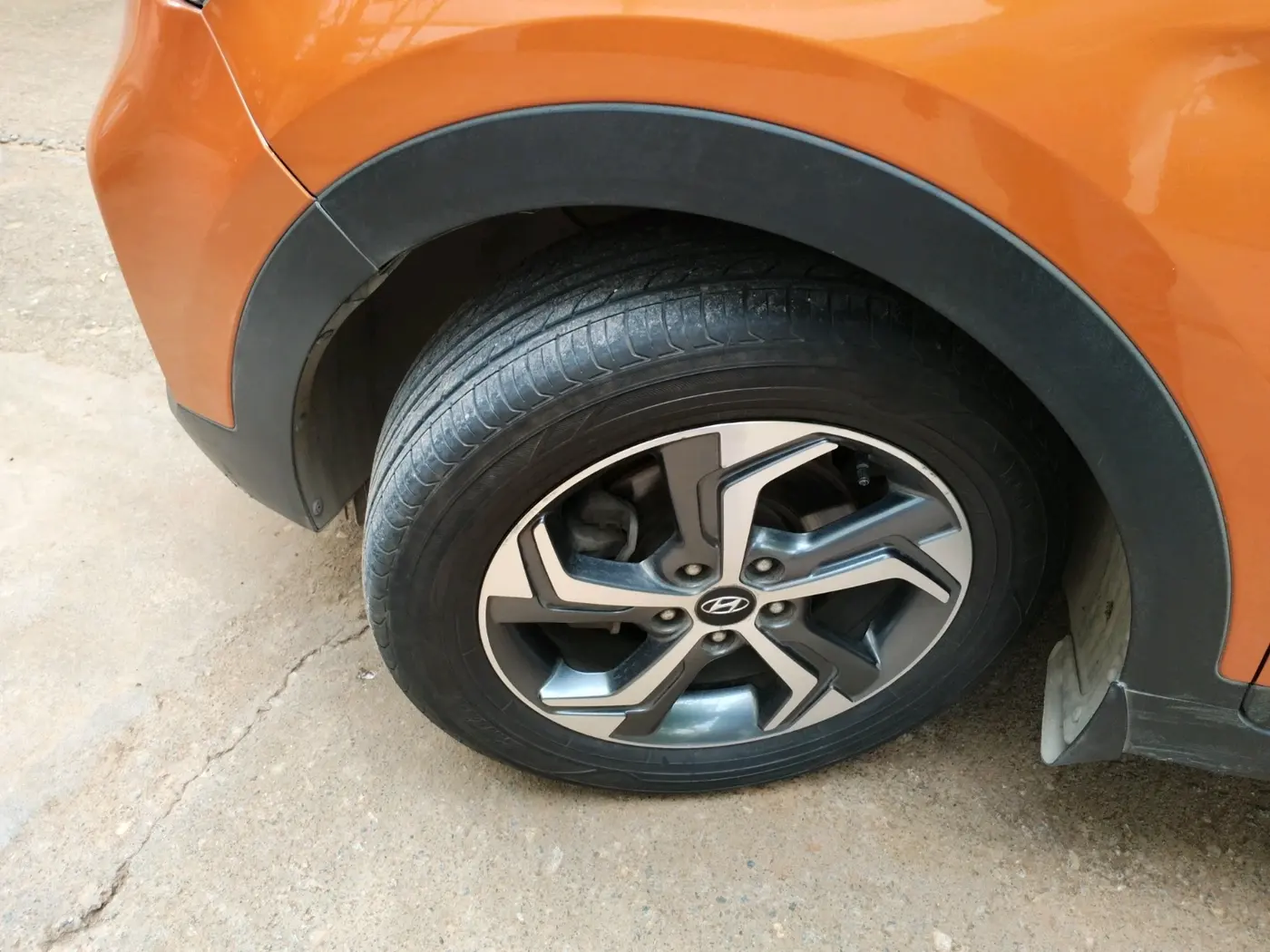 2018 Hyundai Creta SX (O) 1.6 DIESEL, Diesel, Manual, 84,680 km, tyre