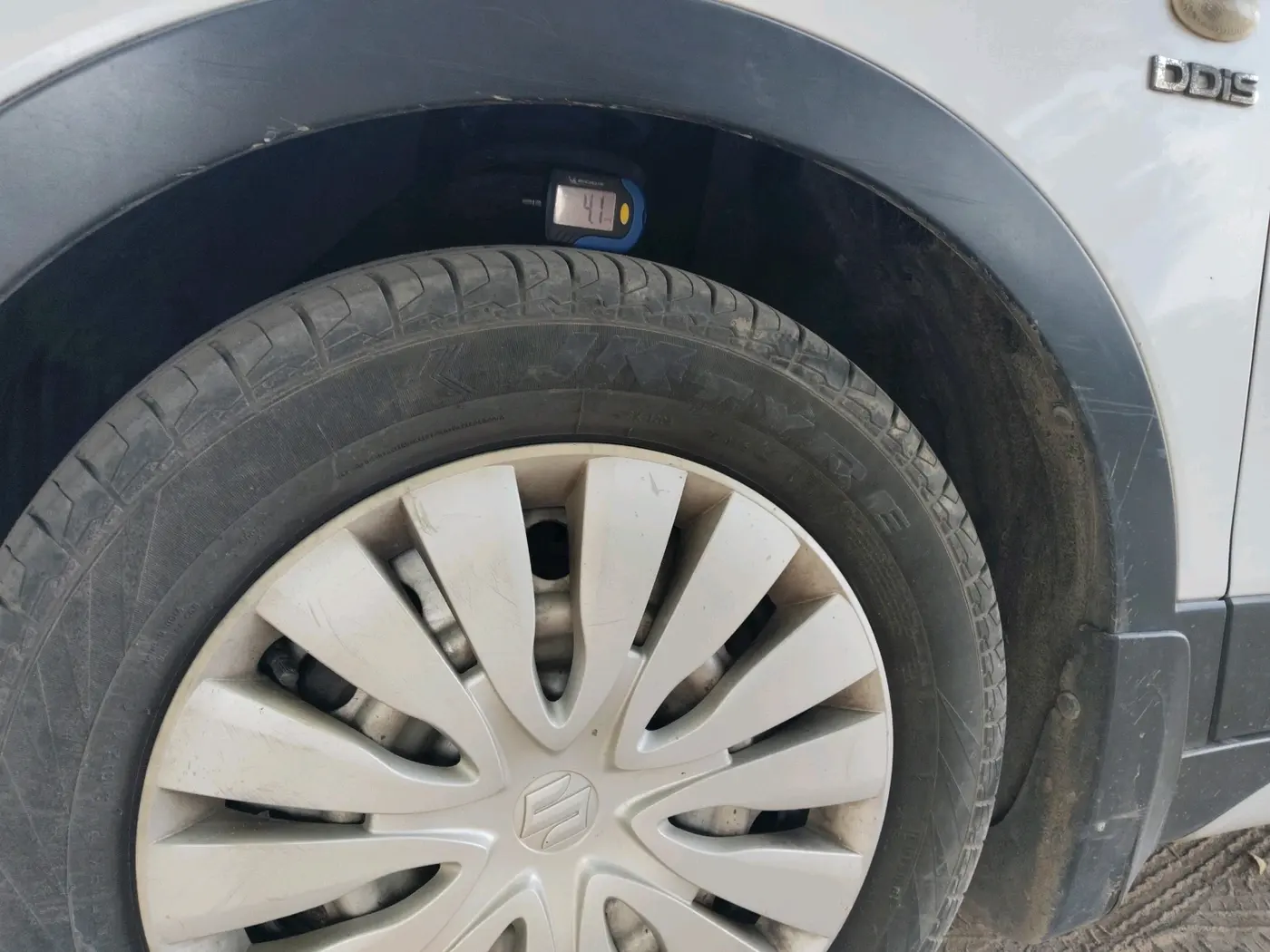 2015 Maruti S Cross SIGMA 1.3, Diesel, Manual, 1,03,821 km, tyre