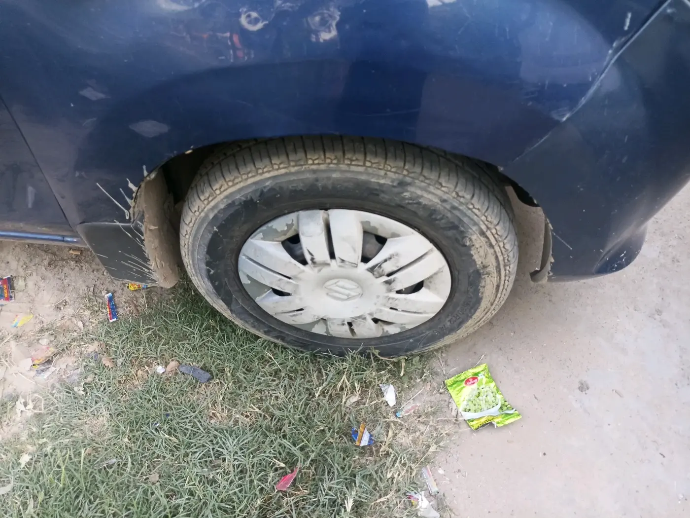 2014 Maruti Alto 800 VXI, Petrol, Manual, 78,517 km, tyre