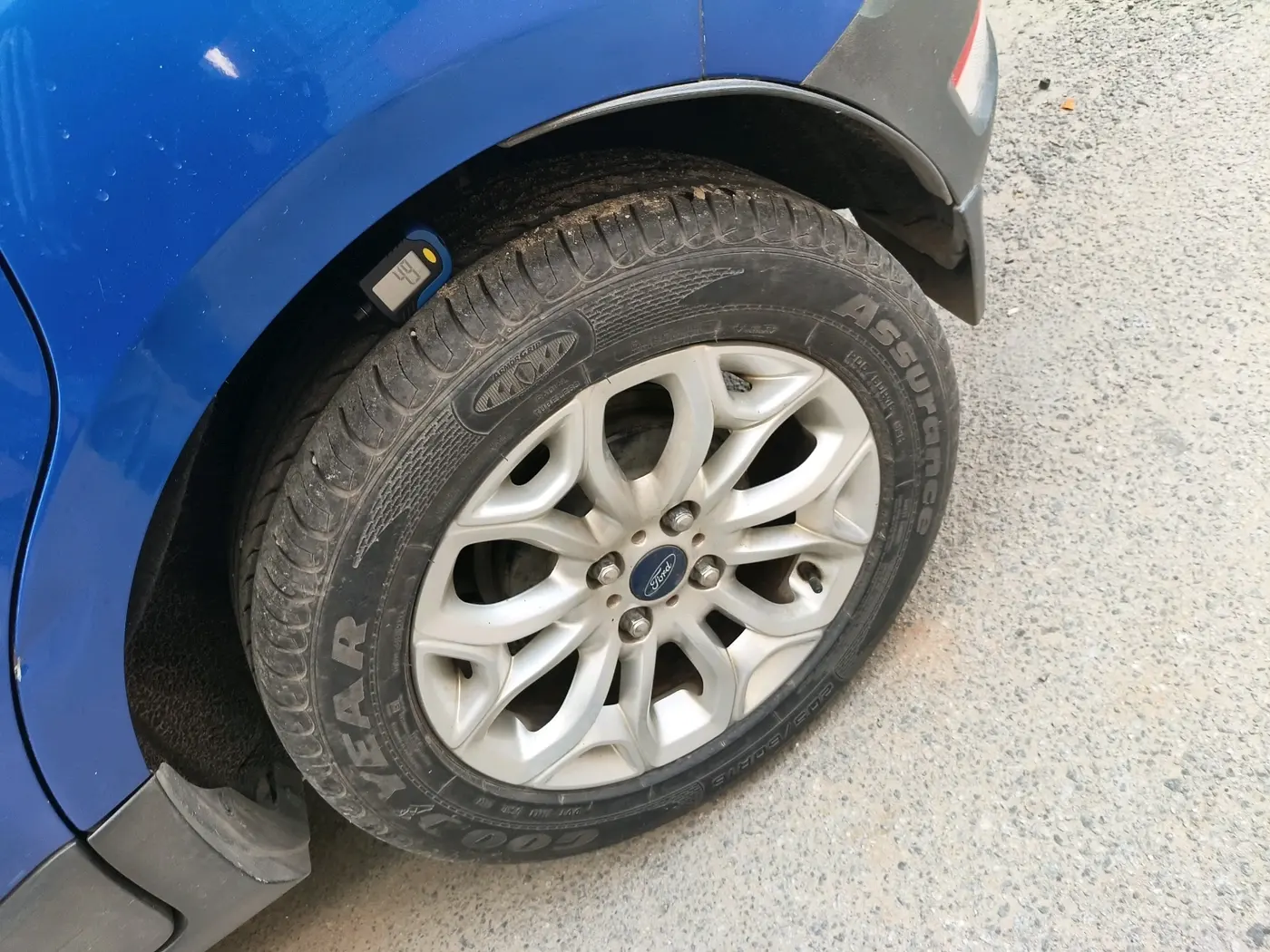 2014 Ford Ecosport TITANIUM 1.0L ECOBOOST, Petrol, Manual, 55,670 km, tyre