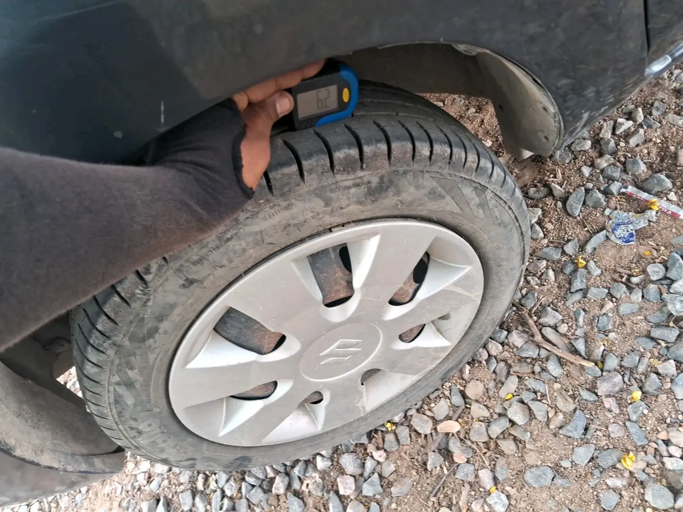 2018 Maruti Alto K10 VXI, Petrol, Manual, 35,306 km, tyre