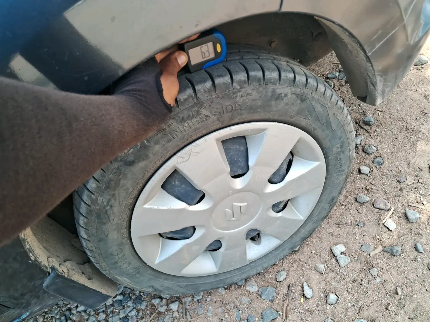 2018 Maruti Alto K10 VXI, Petrol, Manual, 35,306 km, tyre