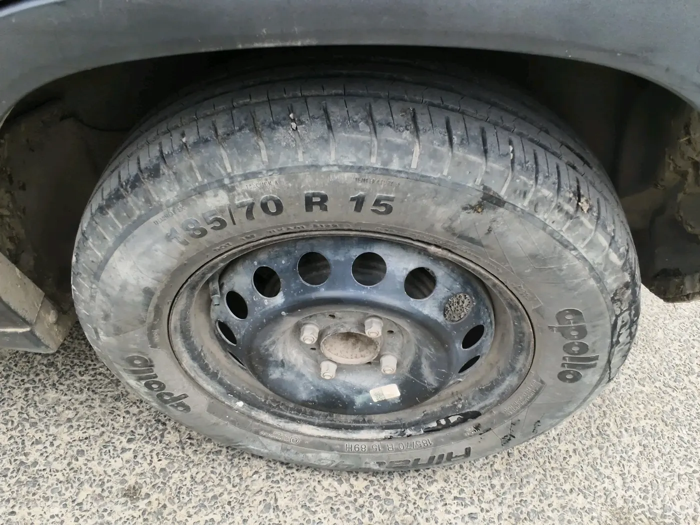 2023 Tata PUNCH ADVENTURE MT, CNG, Manual, 52,491 km, tyre