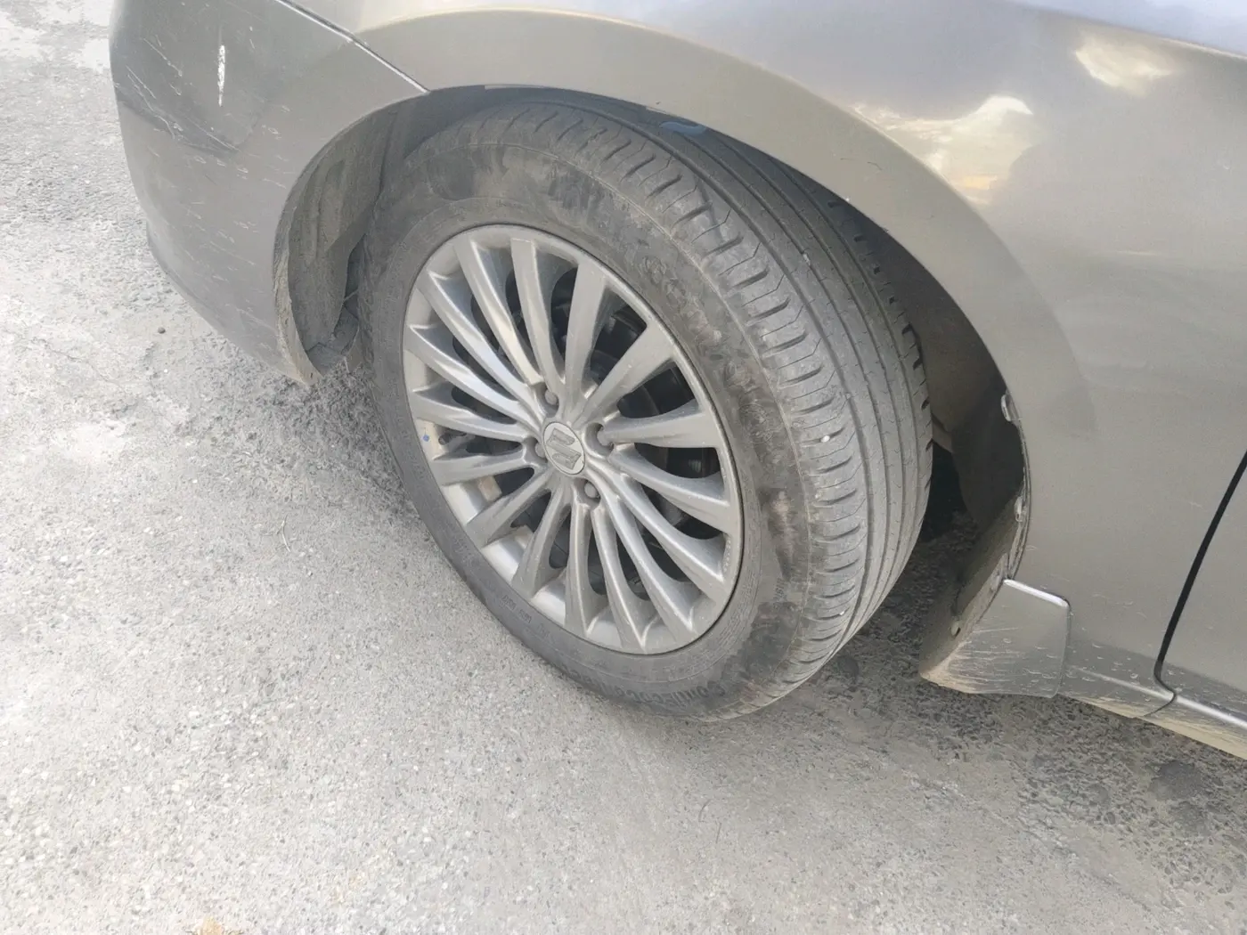 2017 Maruti Ciaz ALPHA 1.4 PETROL, Petrol, Manual, 1,10,517 km, tyre