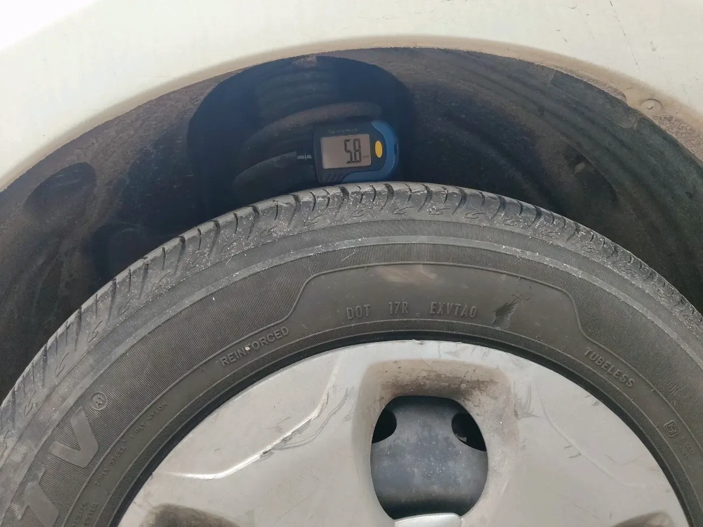 2023 Tata TIGOR XZ CNG, CNG, Manual, 84,152 km, tyre