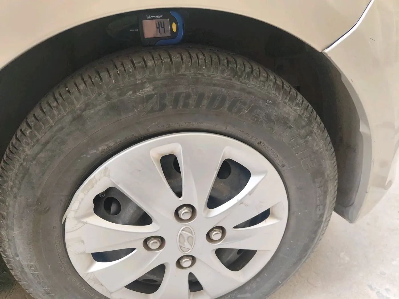 2011 Hyundai i10 SPORTZ 1.2, Petrol, Manual, 67,863 km, tyre