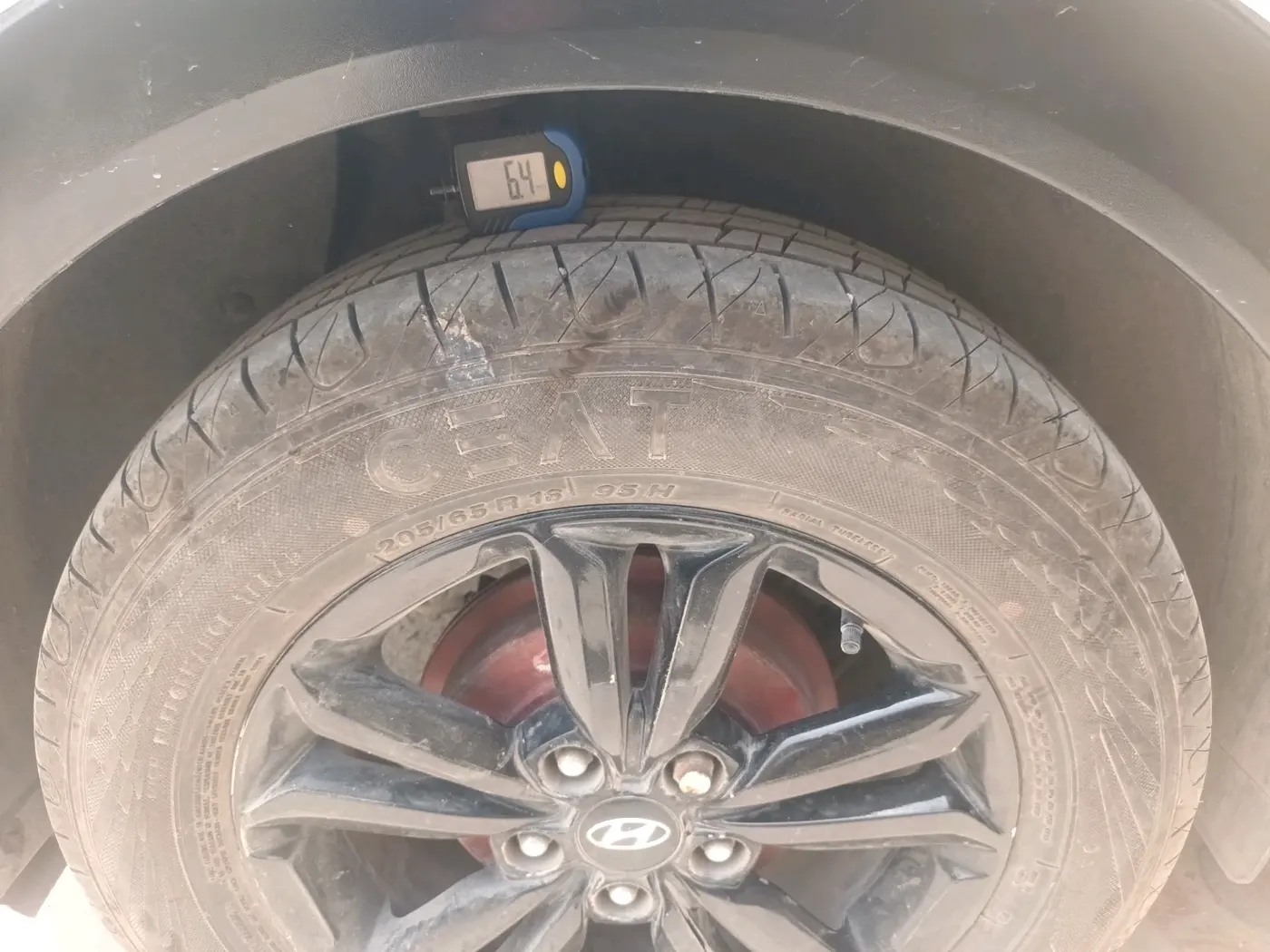2015 Hyundai Creta SX PLUS 1.6 PETROL, Petrol, Manual, 81,259 km, tyre