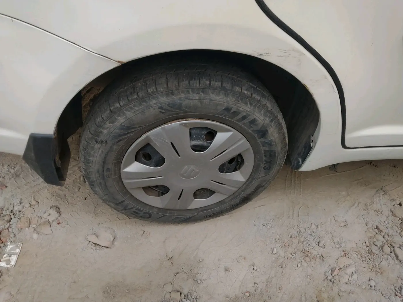 2012 Maruti Swift Dzire VXI, Petrol, Manual, 99,319 km, tyre