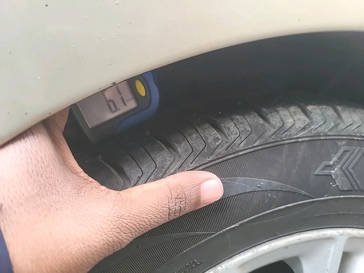 2018 Ford Figo Aspire TITANIUM PLUS 1.5 DIESEL, Diesel, Manual, 1,21,404 km, tyre