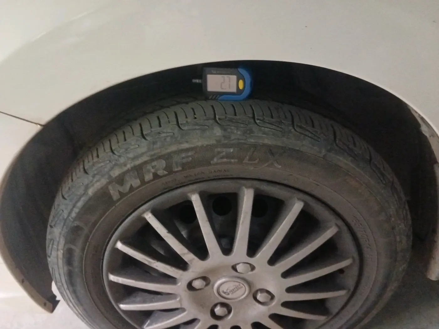 2020 Maruti Celerio VXI (O) CNG, CNG, Manual, 1,45,065 km, tyre