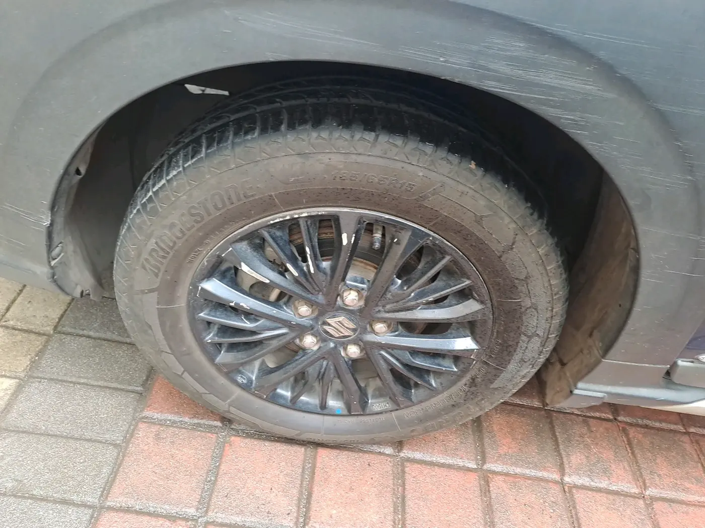 2019 Maruti XL6 ALPHA MT, Petrol, Manual, 74,117 km, tyre