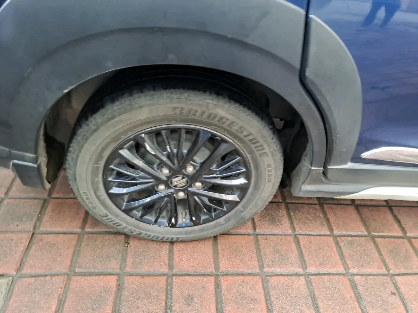 2019 Maruti XL6 ALPHA MT, Petrol, Manual, 74,117 km, tyre