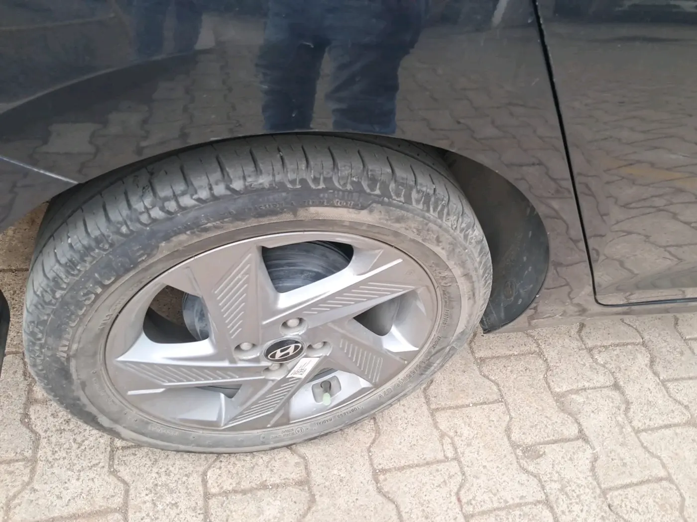 2022 Hyundai Verna SX 1.5 VTVT, Petrol, Manual, 25,635 km, tyre