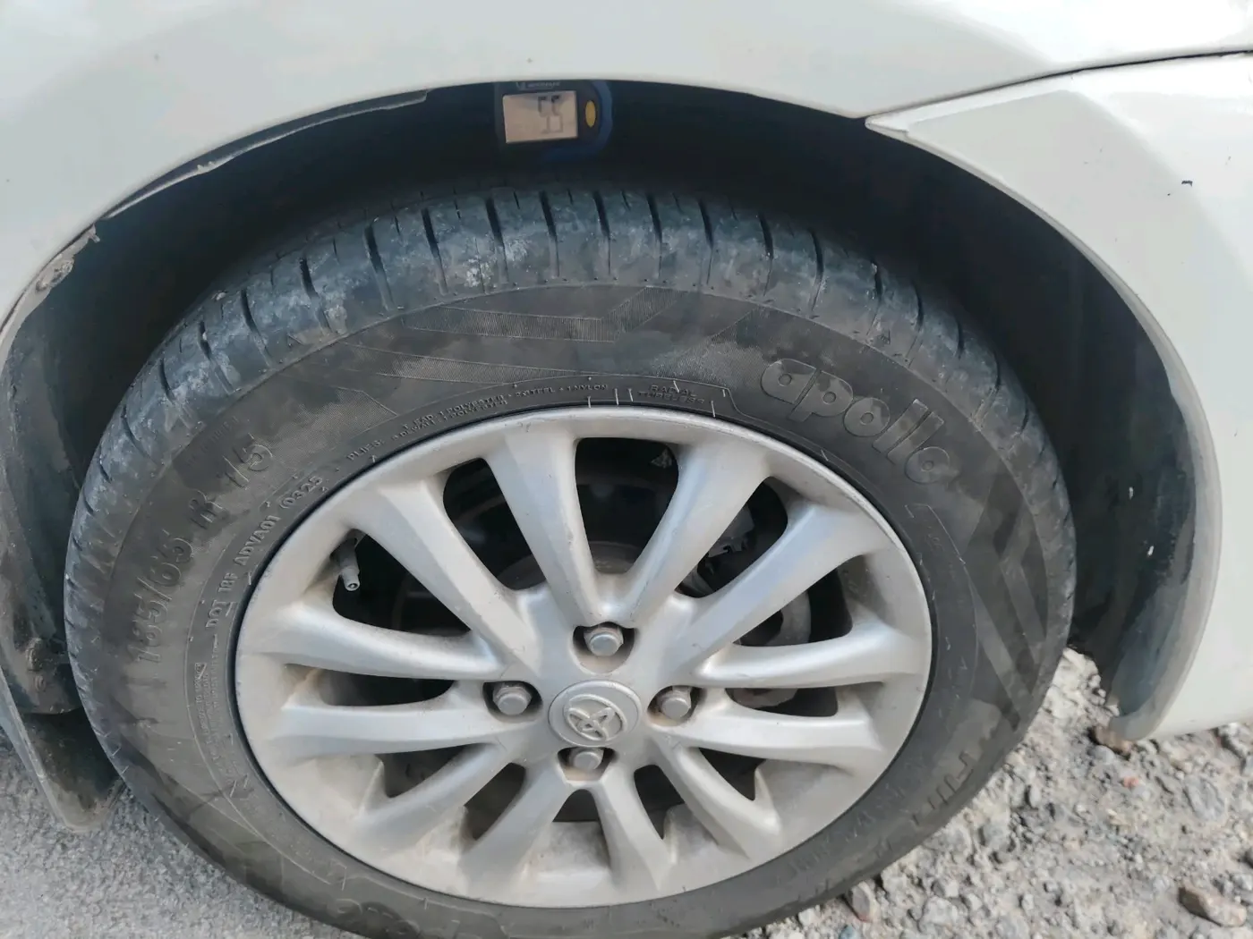 2013 Toyota Etios GD SP, Diesel, Manual, 1,77,744 km, tyre