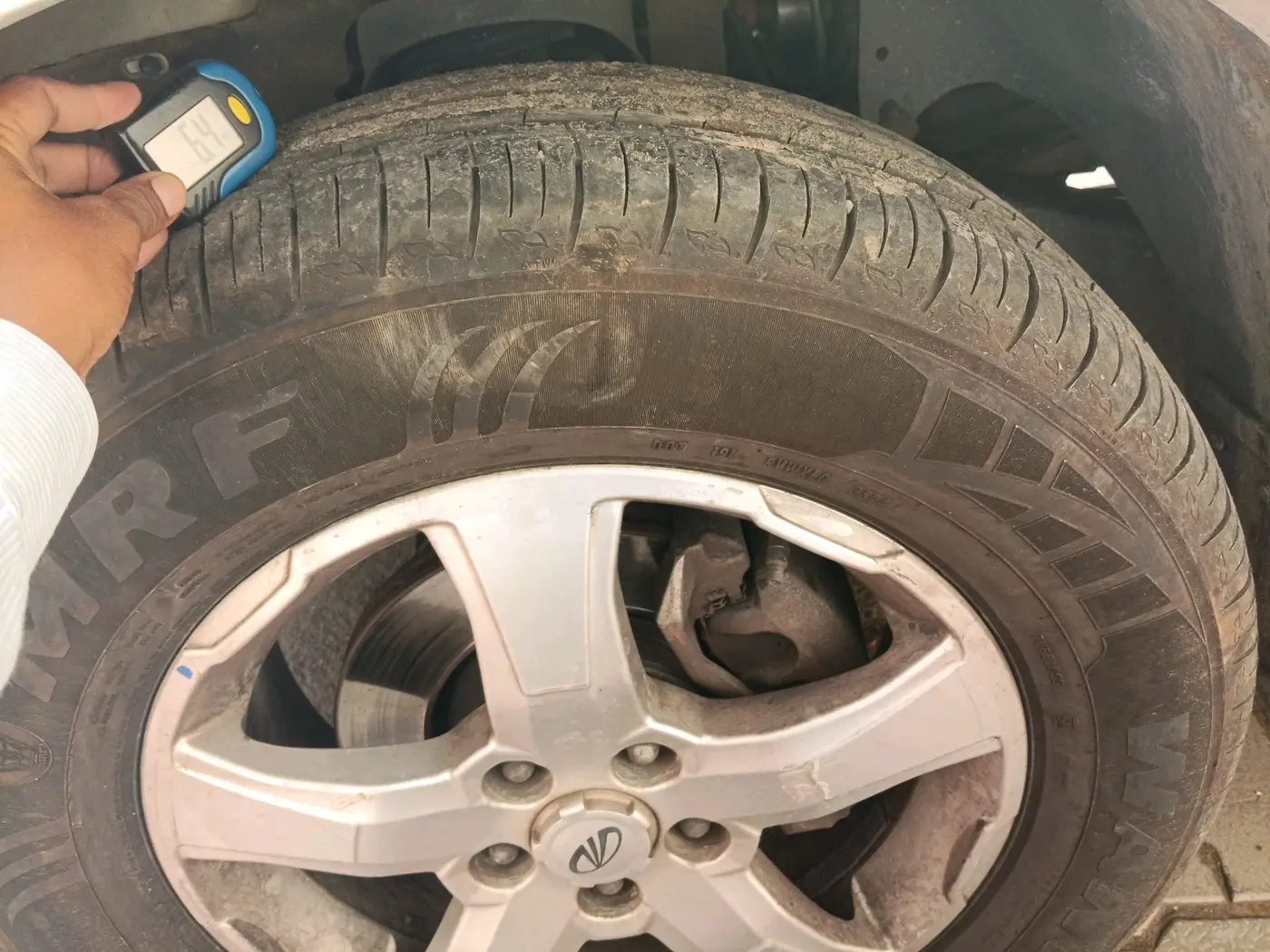 2019 Mahindra Scorpio S11 2WD, Diesel, Manual, 1,35,397 km, tyre