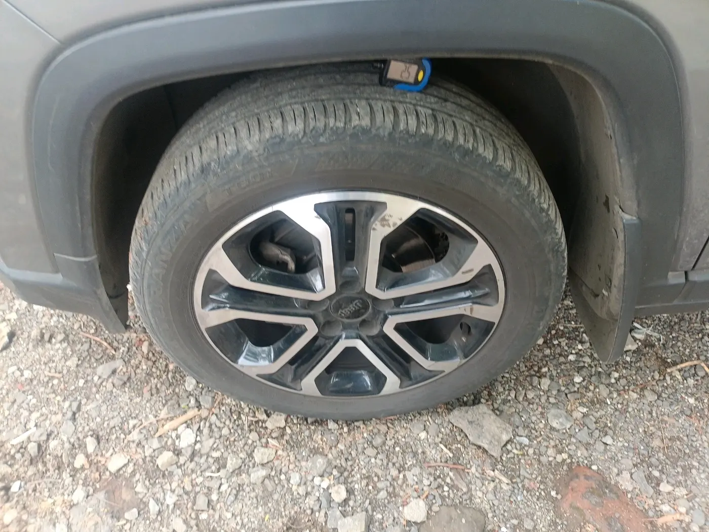 2020 Jeep Compass LIMITED PLUS PETROL AT, Petrol, Automatic, 88,183 km, tyre