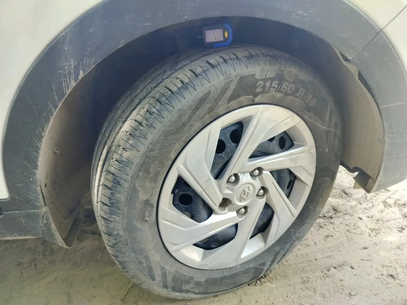 2019 Hyundai Creta E PLUS 1.4 DIESEL, Diesel, Manual, 1,33,907 km, tyre