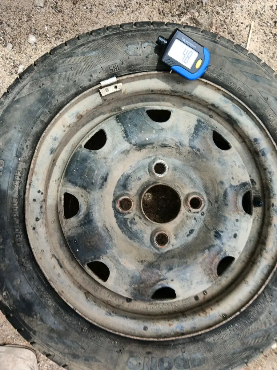 2019 Maruti Alto VXI, Petrol, Manual, 90,269 km, tyre
