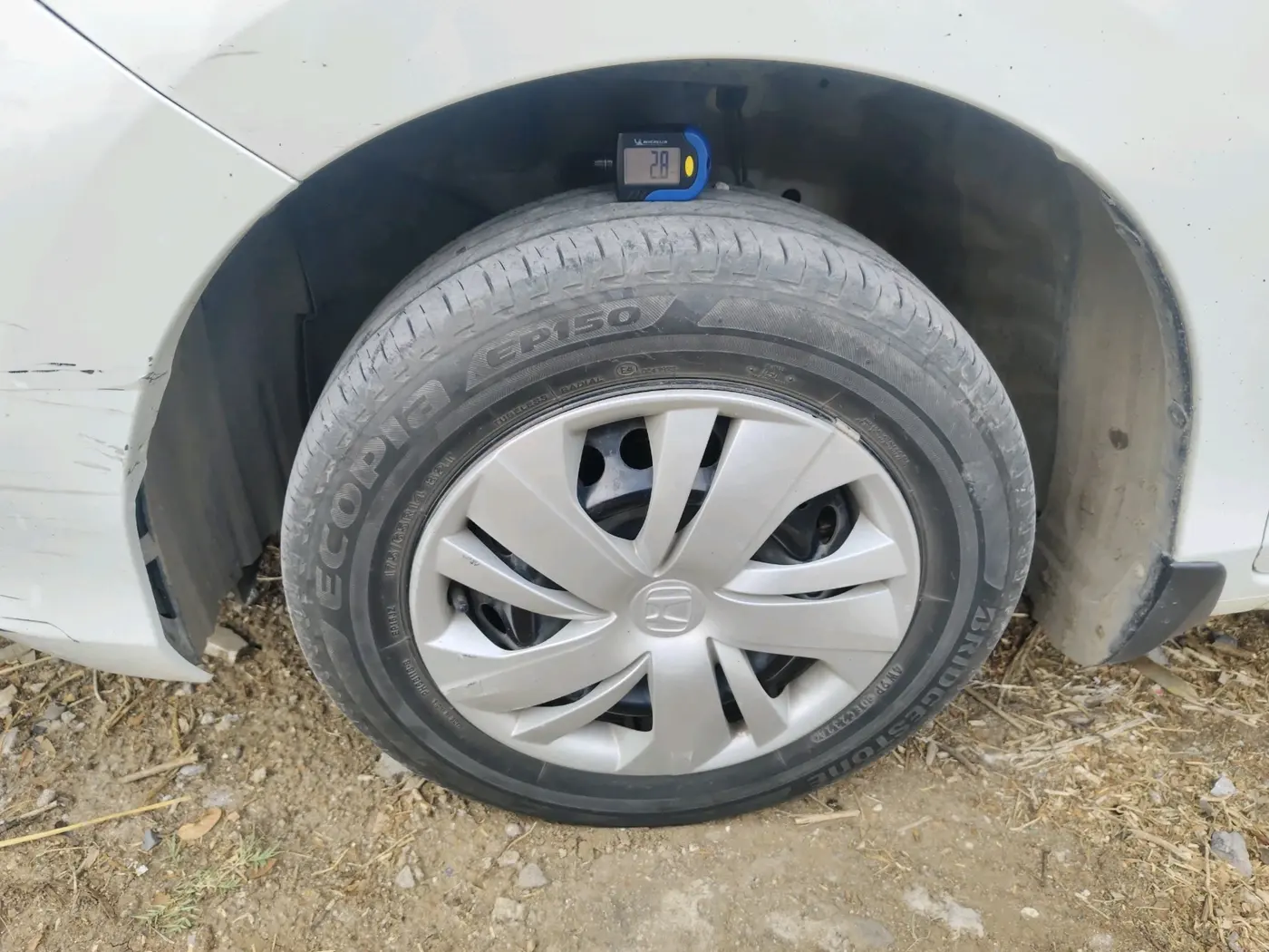 2024 Honda Amaze 1.2L I-VTEC S, CNG, Manual, 67,047 km, tyre