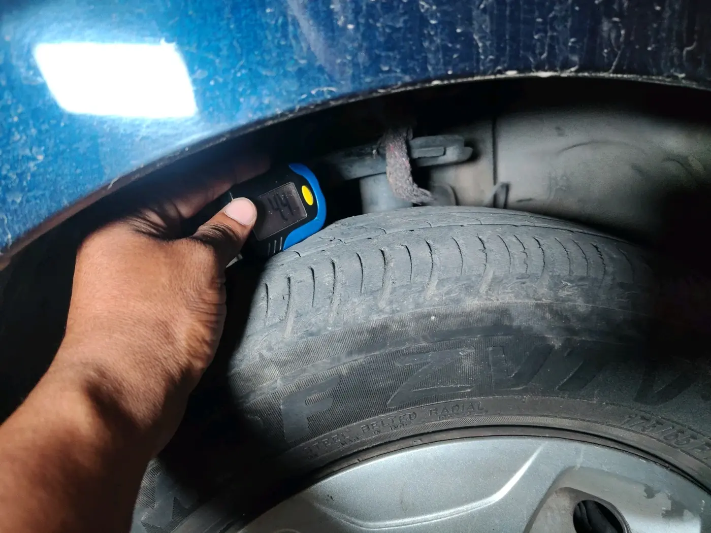 2023 Tata Tiago XM CNG, CNG, Manual, 89,931 km, tyre