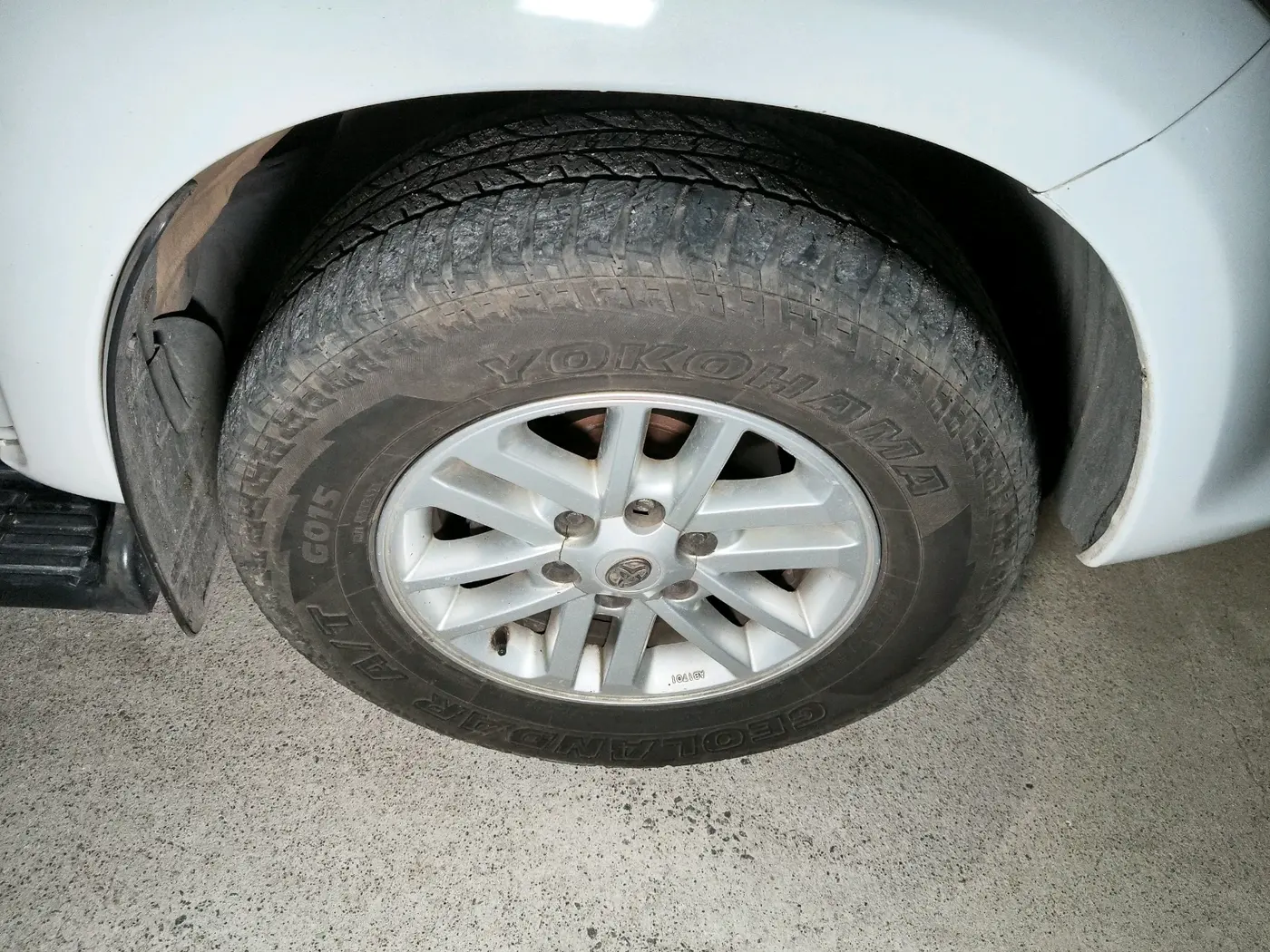 2014 Toyota Fortuner 3.0 4X4 MT, Diesel, Manual, 1,58,754 km, tyre