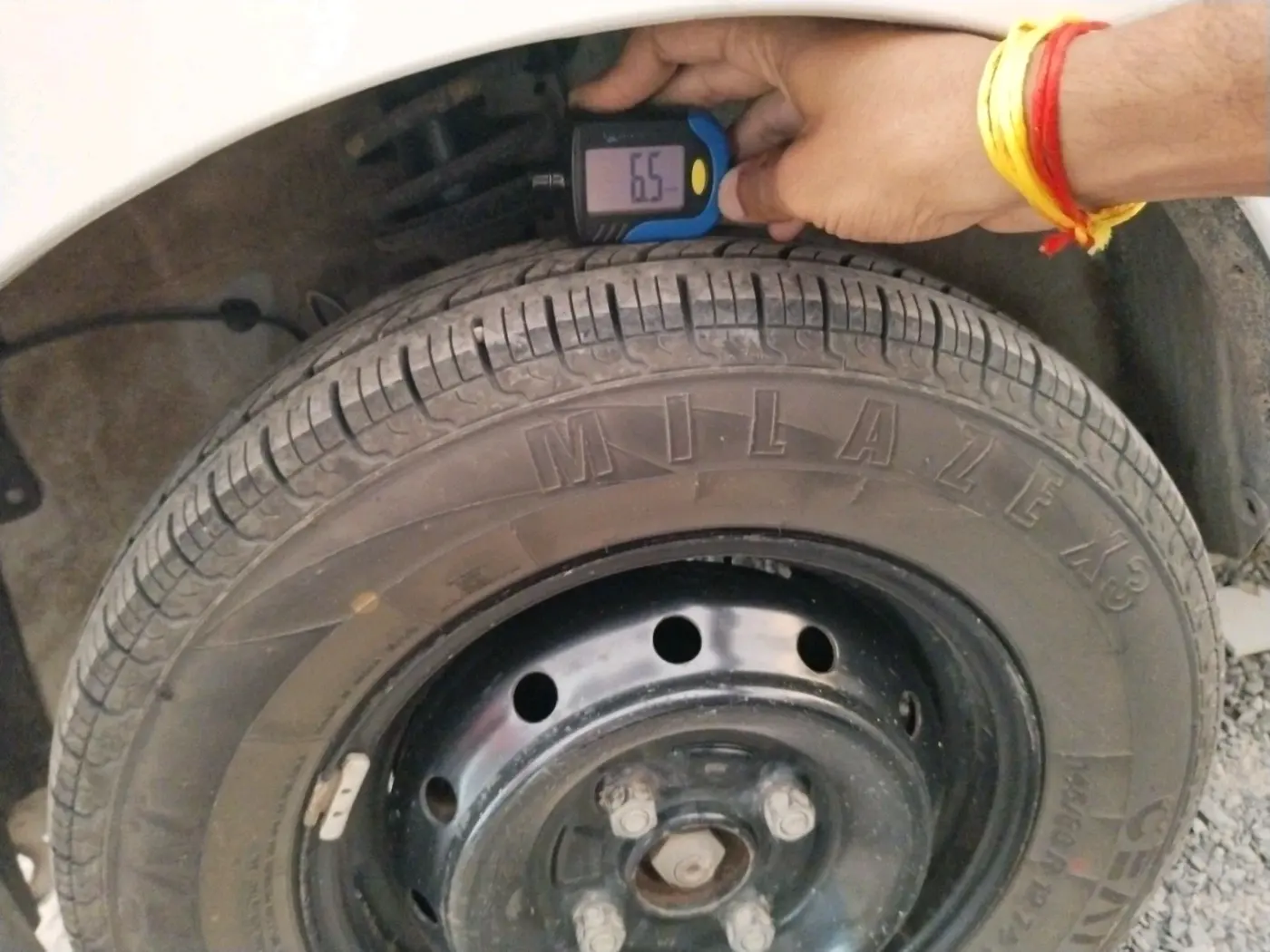 2019 Maruti Alto LXI, Petrol, Manual, 26,785 km, tyre