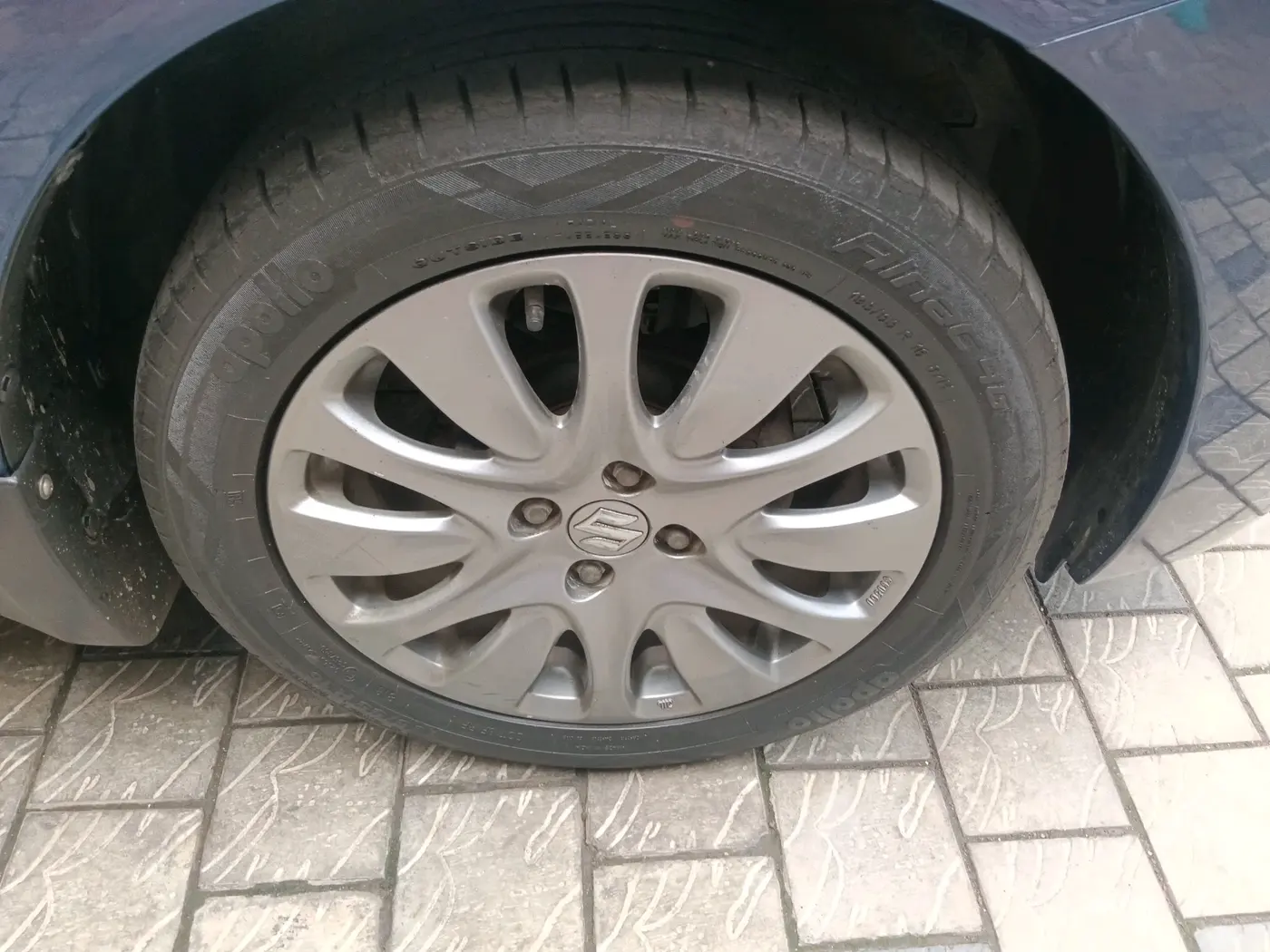 2018 Maruti Baleno ZETA CVT PETROL 1.2, Petrol, Automatic, 47,335 km, tyre