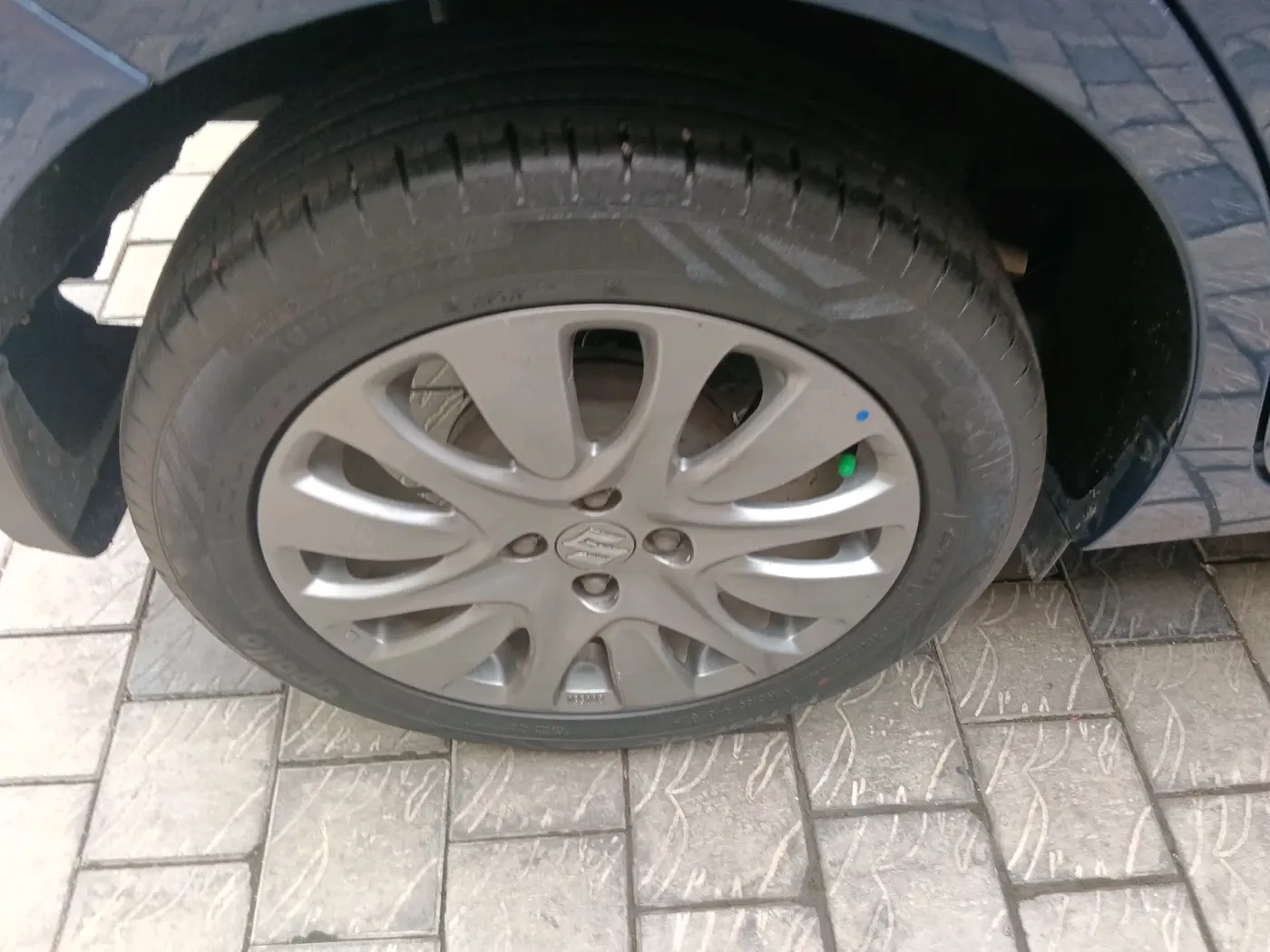 2018 Maruti Baleno ZETA CVT PETROL 1.2, Petrol, Automatic, 47,335 km, tyre