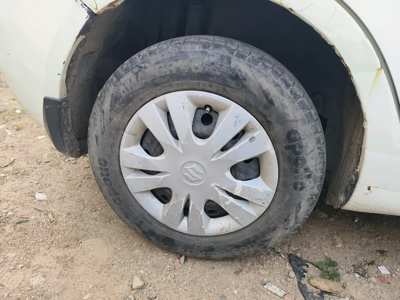2012 Maruti Swift Dzire VXI, CNG, Manual, 95,094 km, tyre