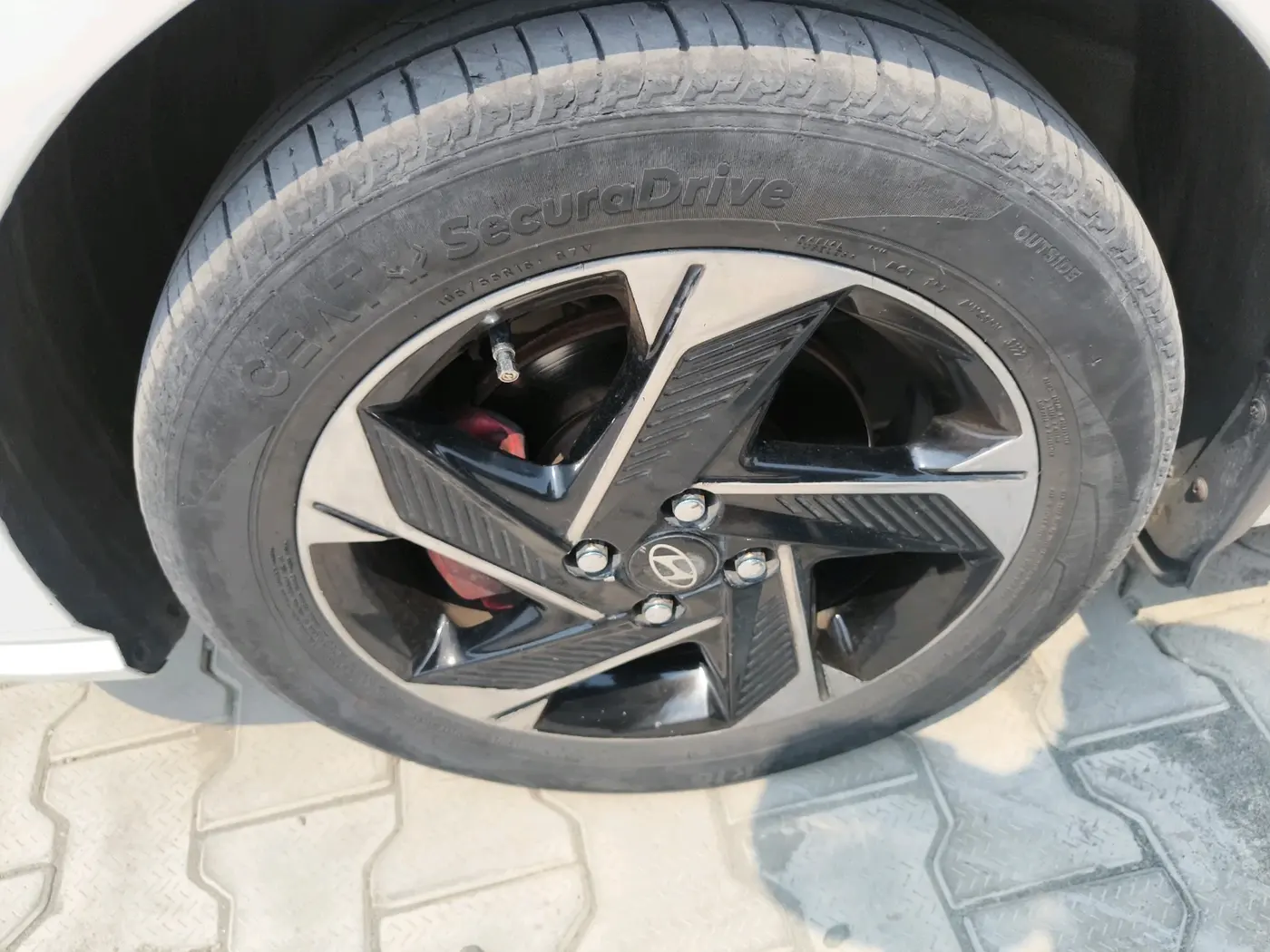 2022 Hyundai Verna S PLUS 1.5 CRDI, Diesel, Manual, 58,307 km, tyre