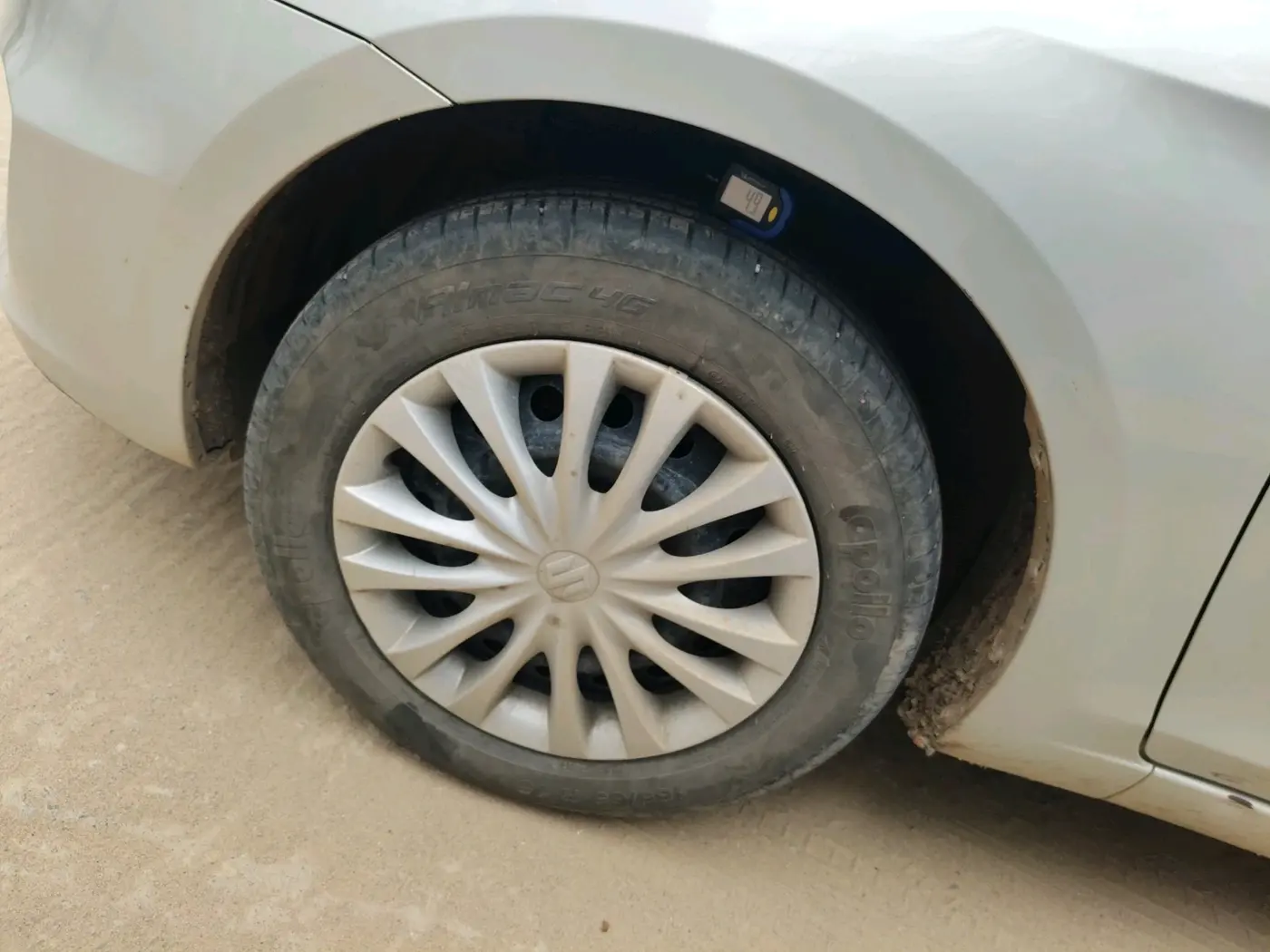 2017 Maruti Ciaz DELTA 1.4 AT PETROL, Petrol, Automatic, 72,626 km, tyre