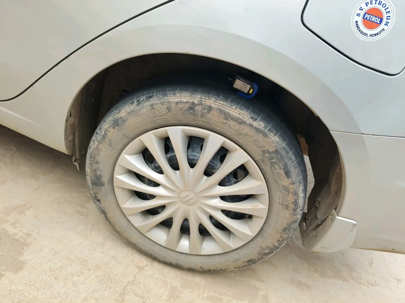 2017 Maruti Ciaz DELTA 1.4 AT PETROL, Petrol, Automatic, 72,626 km, tyre