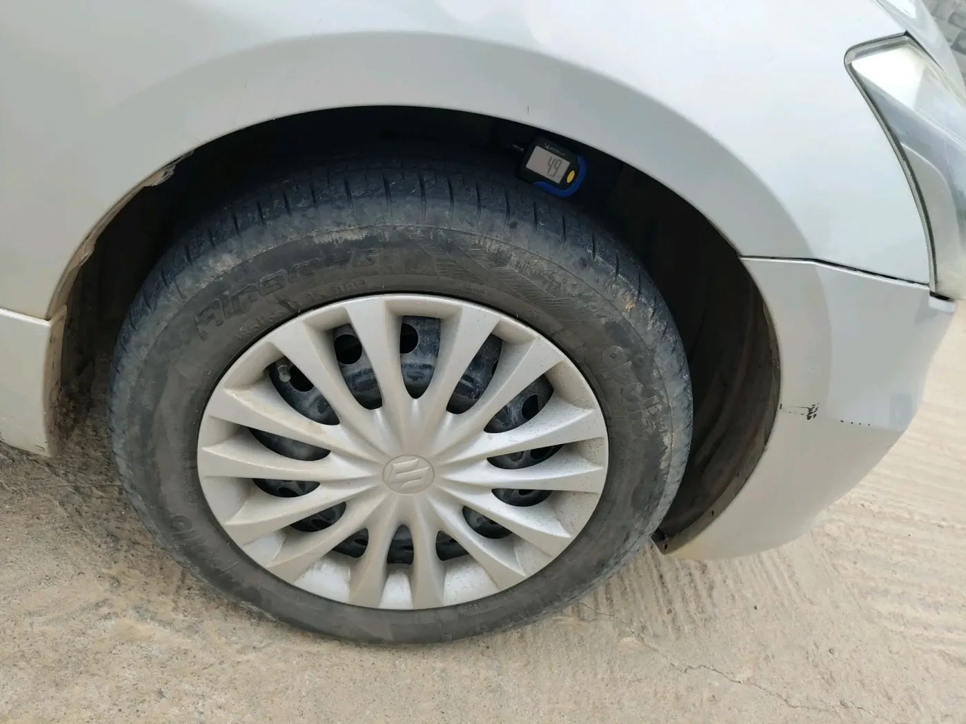 2017 Maruti Ciaz DELTA 1.4 AT PETROL, Petrol, Automatic, 72,626 km, tyre