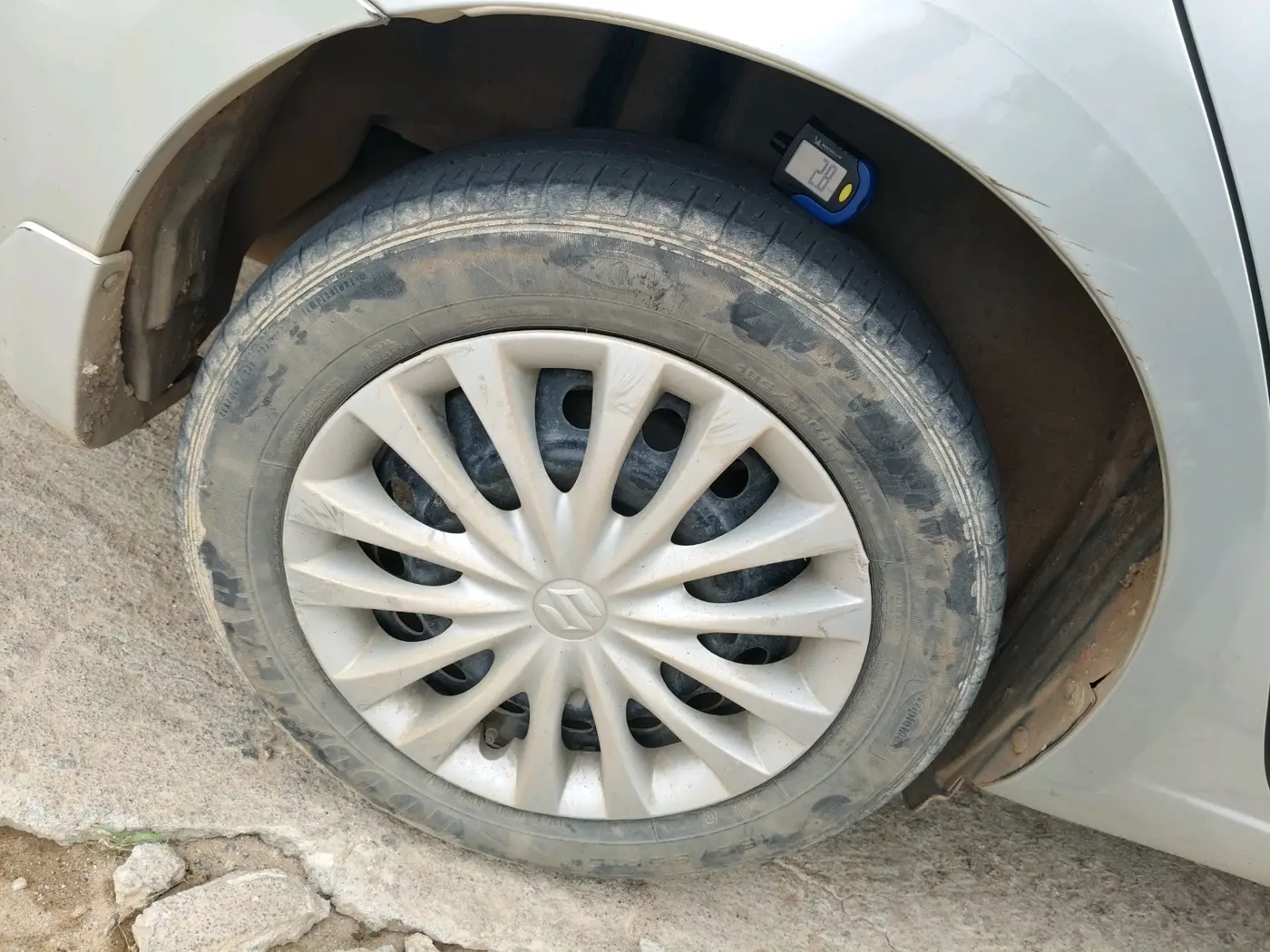 2017 Maruti Ciaz DELTA 1.4 AT PETROL, Petrol, Automatic, 72,626 km, tyre