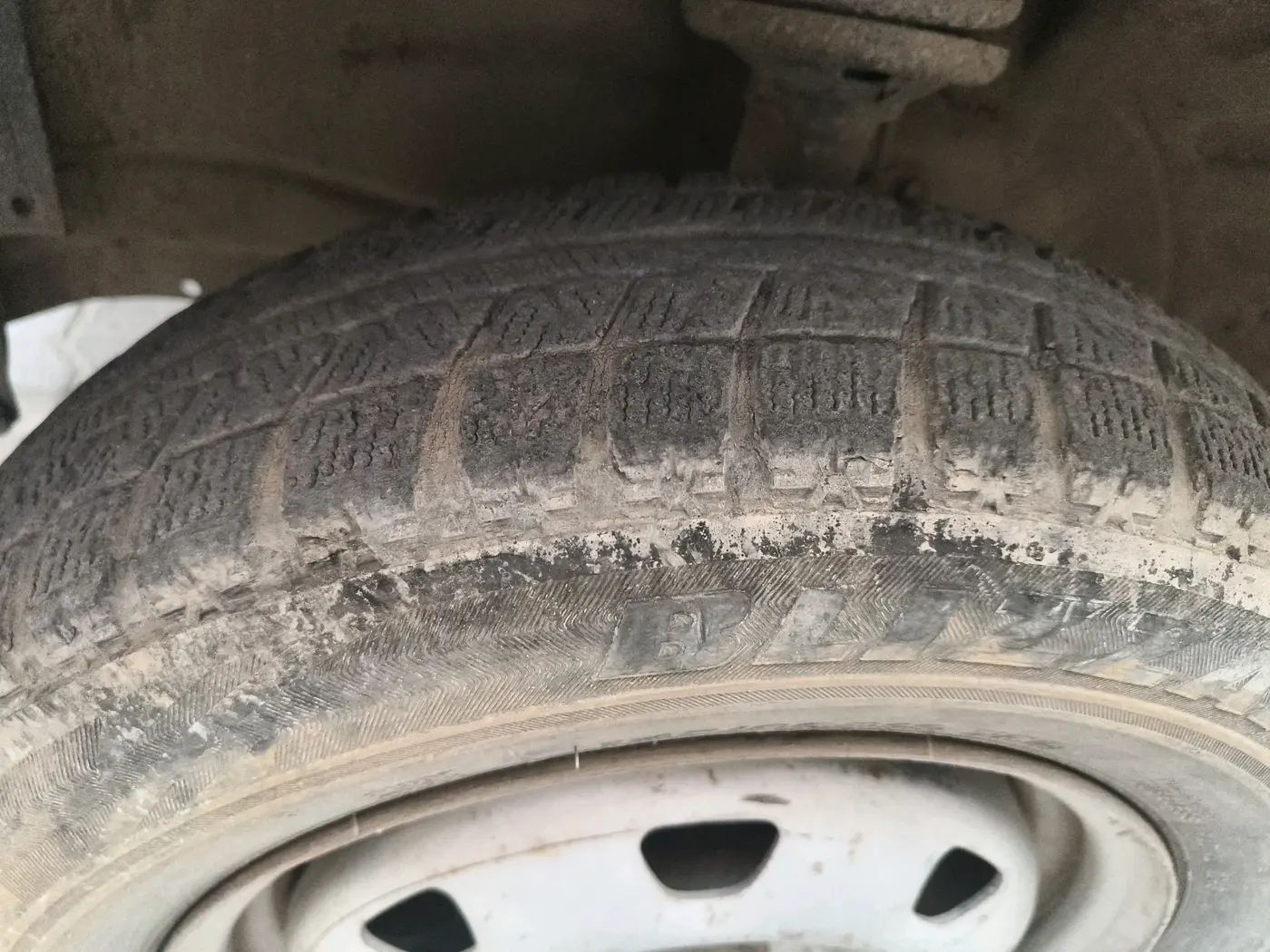 2014 Maruti Wagon R 1.0 LXI CNG, CNG, Manual, 1,35,067 km, tyre
