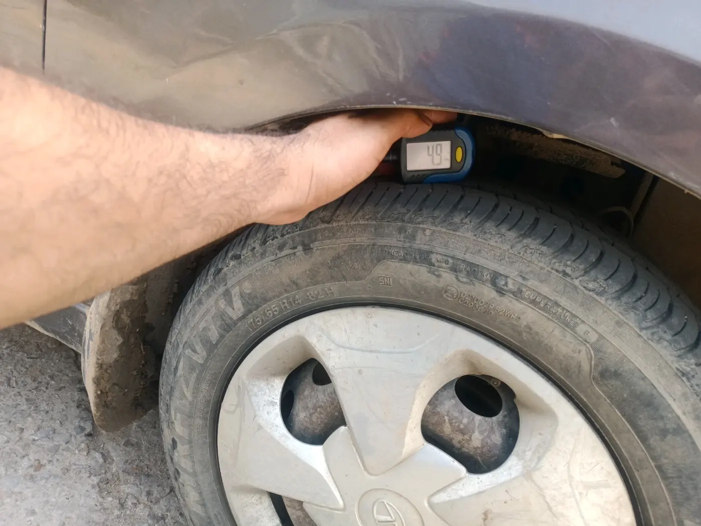 2018 Tata TIGOR XT PETROL, CNG, Manual, 76,717 km, tyre